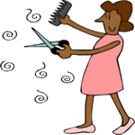 Hair Stylist 15 Clip Art