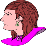 Profile 01 Clip Art