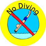 No Diving