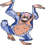 Chimp 08 Clip Art