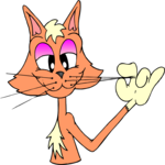 Cat Pulling on Whiskers