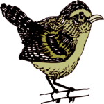 Bird 228 Clip Art