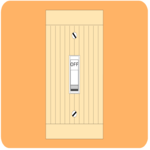 Light Switch 1 Clip Art