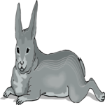 Rabbit 23 Clip Art