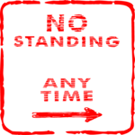 No Standing Any Time 1