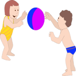 Playing with Beach Ball 2