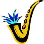 Saxophone 24 Clip Art