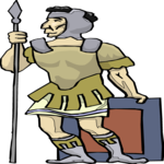 Roman Soldier 13 Clip Art