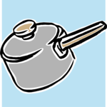 Saucepan 03 Clip Art