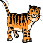 Cat 13 Clip Art