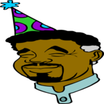 Party Face 4 Clip Art