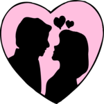 Heart - Couple Clip Art