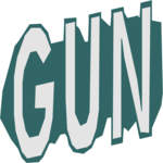 Gun - Title Clip Art