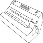 Printer 037 Clip Art