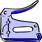 Staple Gun 1 Clip Art