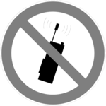 No Walkie Talkies Clip Art