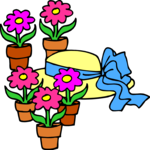 Flowers with Pots