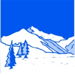 Mountains 130 Clip Art