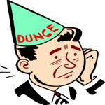 Dunce Cap 1 Clip Art