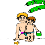 Boys on Beach 1