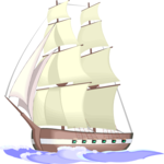 Ship 066 Clip Art