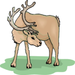 Reindeer 2 Clip Art