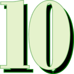 Numeral - 10