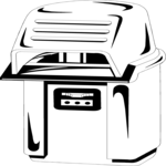 Popcorn Maker 1 Clip Art