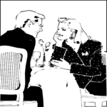 Romantic Dinner 1 Clip Art