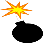 Bomb 01 Clip Art