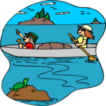 Rowing 06 Clip Art