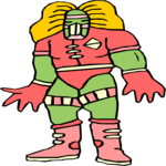 Mutant Super Hero 15 Clip Art