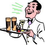 Waiter 31 Clip Art