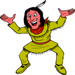 Native American 68 Clip Art