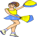 Cheerleader 5 Clip Art