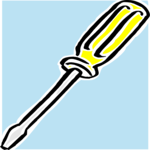 Screwdriver 01 Clip Art