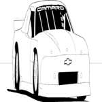 Auto Racing - Car 24 Clip Art
