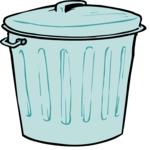 Trash Can 13 Clip Art