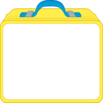 Lunch Box Frame Clip Art