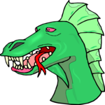 Dragon 127 Clip Art