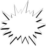 Burst 107 Clip Art