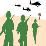 Soldiers 1 Clip Art