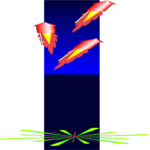 Rocket Border Clip Art