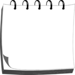 Notebook Frame Clip Art