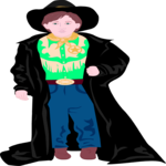 Cowboy Kid 1 Clip Art