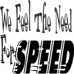 Feel the Need for Speed 1