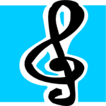 Treble Clef 02 Clip Art