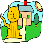 Cat 18 Clip Art