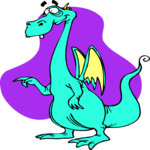 Dragon 096 Clip Art