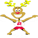 Reindeer Doing Aerobics 1